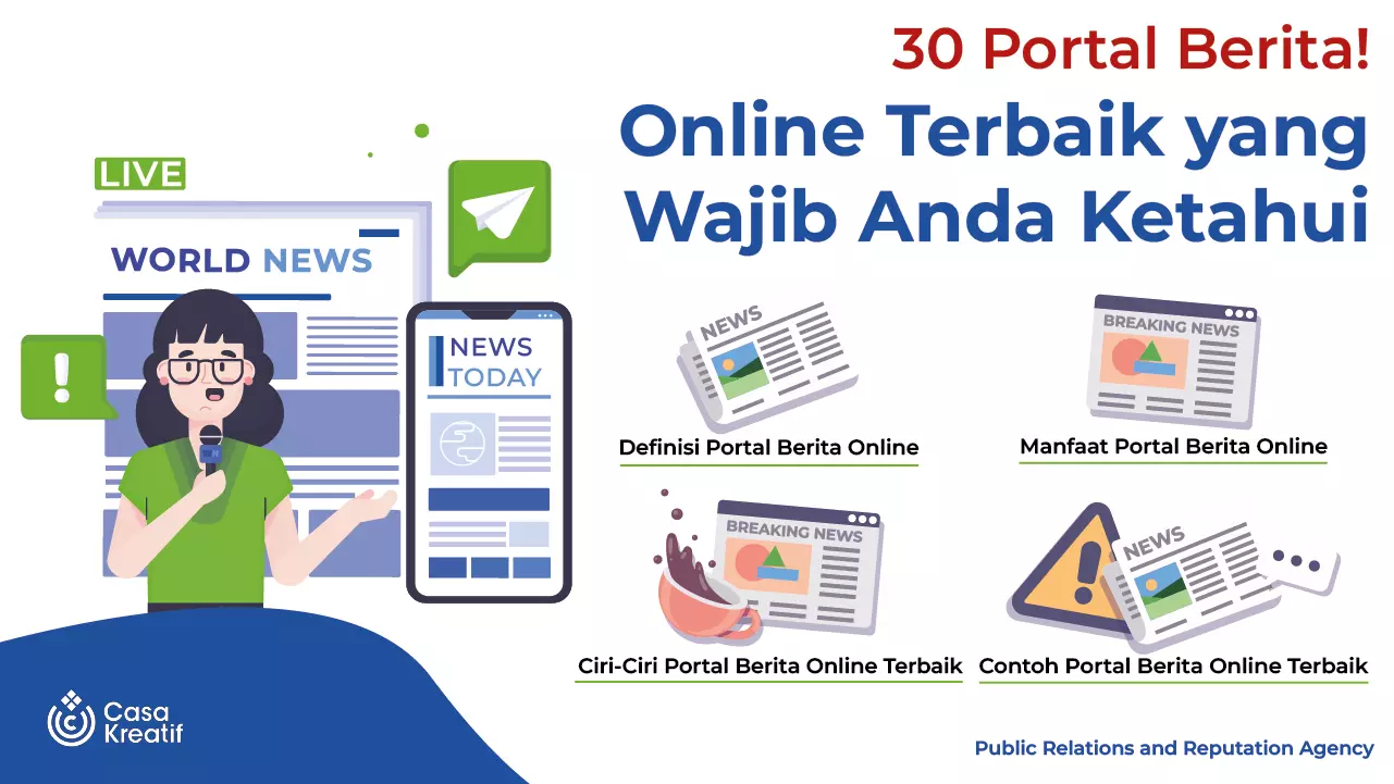 30 Portal Berita Online Terbaik Yang Wajib Anda Ketahui