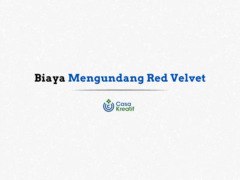 Biaya Mengundang Red Velvet