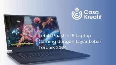 laptop gaming layar lebar