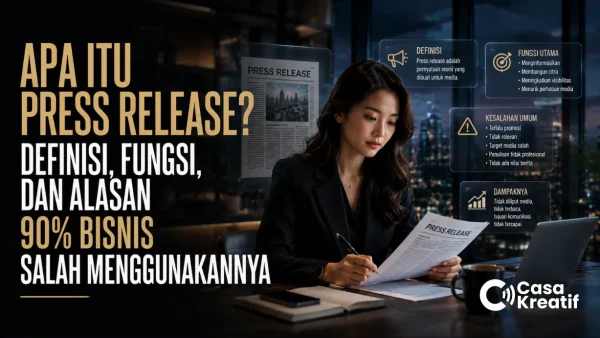 Press Release Adalah: Panduan Lengkap Struktur, Fungsi, dan Strategi Digital PR untuk Brand Indonesia