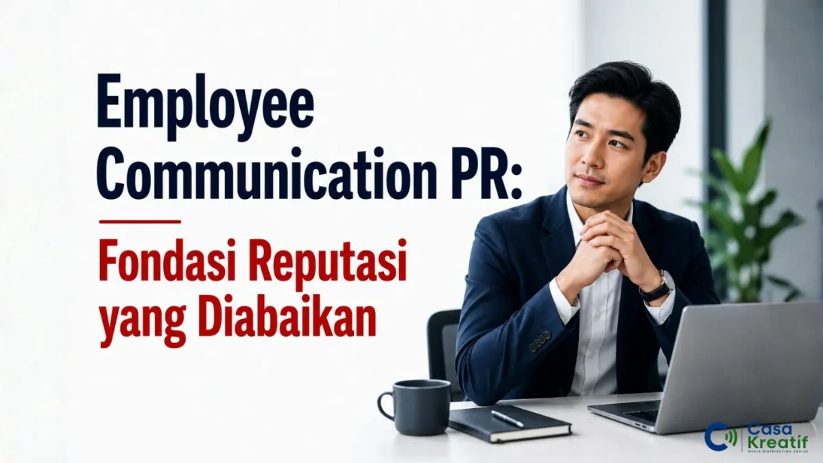 infografis employee communication PR strategi komunikasi internal perusahaan Indonesia