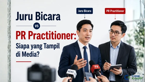 Otak vs Suara: Mengapa Founder Harus Tahu Perbedaan Juru Bicara dan PR Sebelum Berhadapan dengan Media