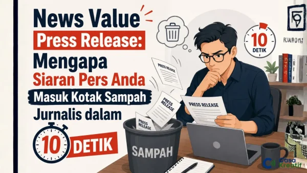 News Value Press Release: Mengapa Siaran Pers Anda Masuk Kotak Sampah Jurnalis dalam 10 Detik