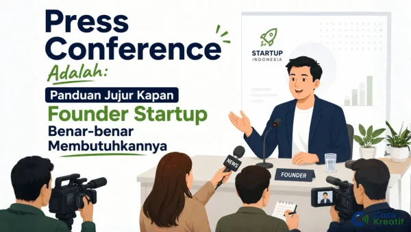 Press Conference Adalah: Panduan Jujur Kapan Founder Startup Benar-benar Membutuhkannya